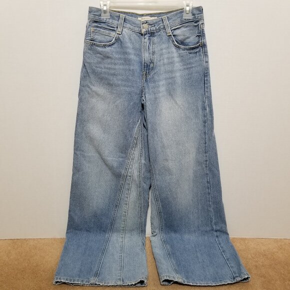 Levi's Denim - Levi's jeans 26 '94 Baggy Wide Leg What Else Can I Say lightly distressed denim